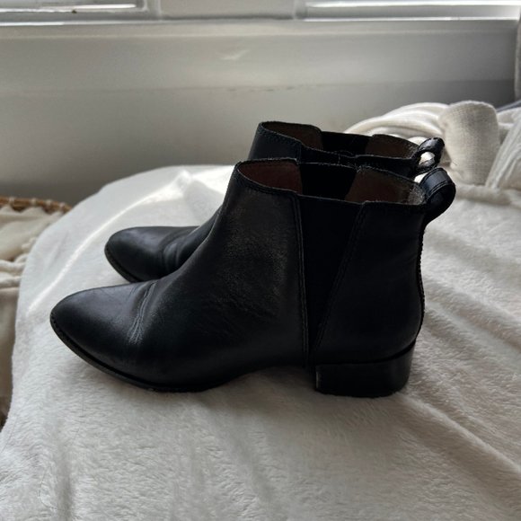 Madewell Black Booties Size 8 - Picture 2 of 3